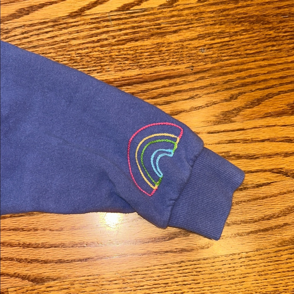 Marine Layer Distressed Sweatshirt with Embroidered Designs - Picture 5 of 6